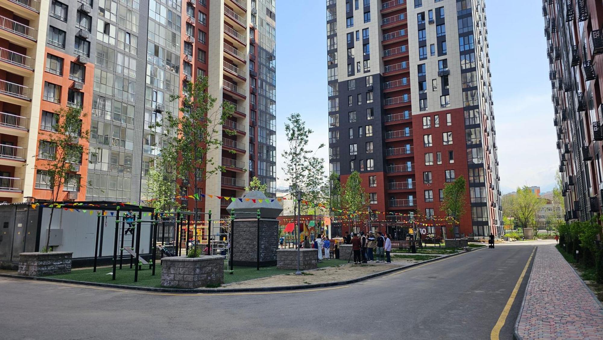 Apartamento Жк Terracotta Almatý Exterior foto